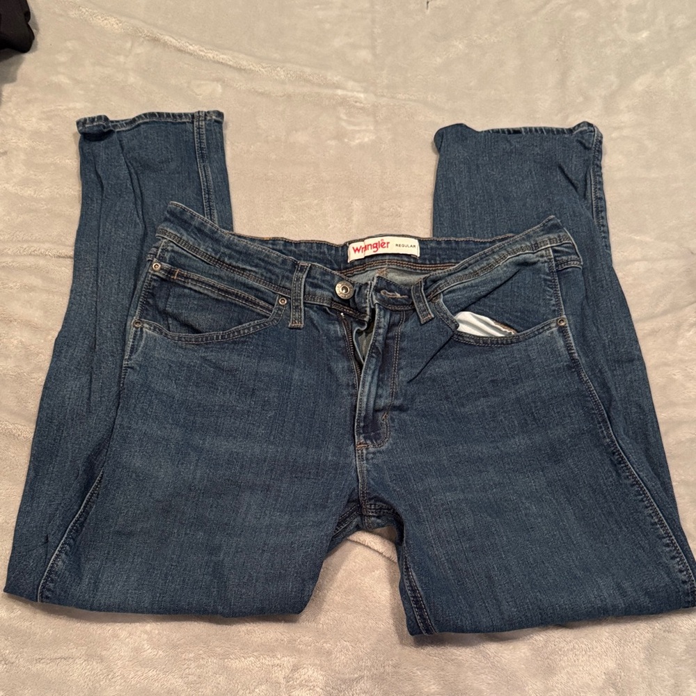 Wrangler Dark Blue Denim Pants